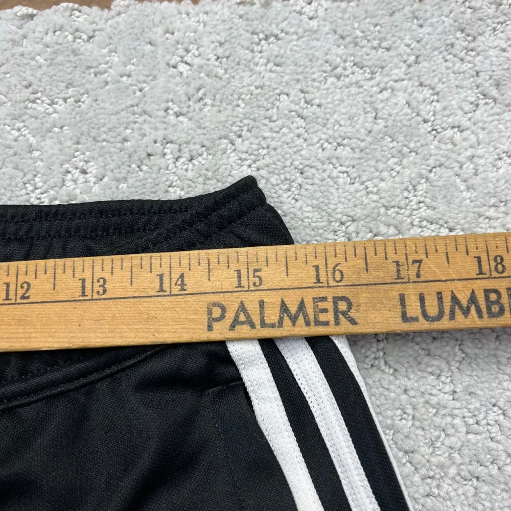 Adidas Tiro 19 Training Pants Mens L Black White Stripe Tapered Climacool Track